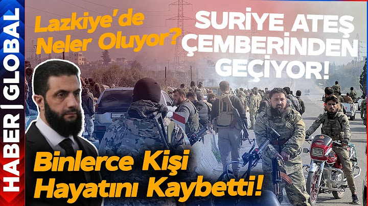 Suriye'de Ortalık Karıştı! Binden Fazla Kişi Hayatını Kaybetti! Lazkiye'de Neler Oluyor?