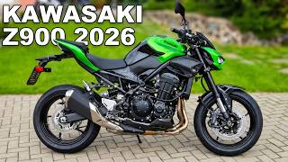 Kawasaki Z900 Candy Lime Green MY2026 4K - YouTube