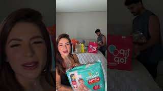 Abrindo Os Presente Que Ganhamos No Chá Do Thales Pt2