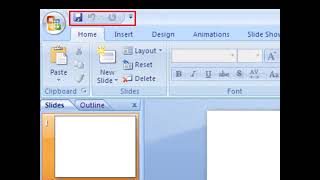 Mengenal Tampilan Microsoft Powerpoint 2007