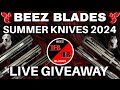 SUMMER KNIVES 2024 - LIVE GIVEAWAY! | KNIFE TALK | KNIFE COMMUNITY | WELCOME NEW KNIFE LOVERS!