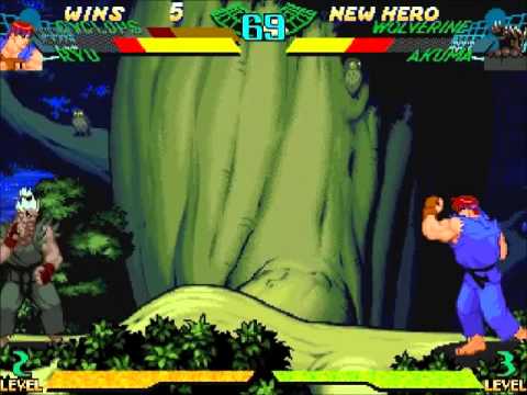 GGPO - Marvel Super Heroes Vs Street Fighter - Marvel-Champ(PHIL) Vs PlasmaSlashX(USA)