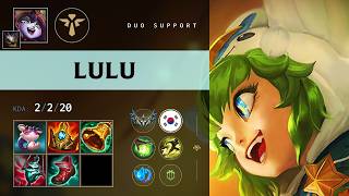Lulu Support vs Nautilus - KR Challenger Patch 26.16