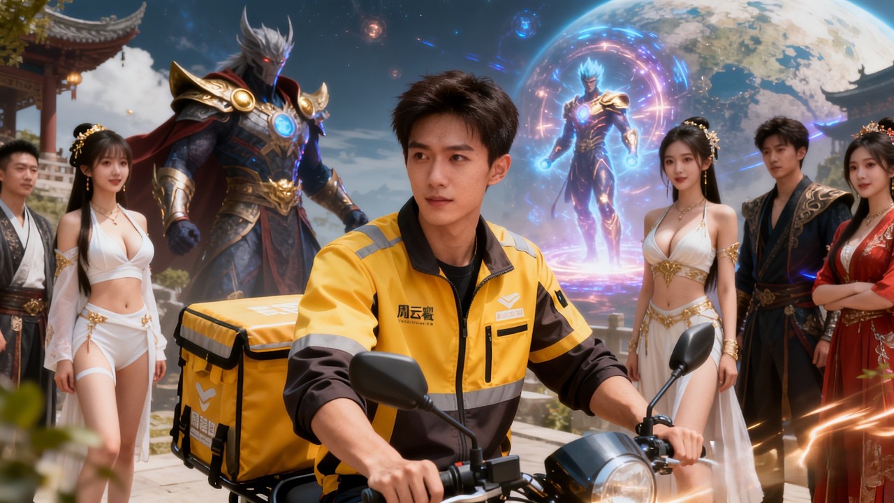 [Multi SUB] ｜外卖员意外加入穿越者群聊，成为群中唯一留在地球的人！他接受群友委托，获黄金、医术、超能力等回报！#剧能充电站 #MiniDrama#精彩大陆短剧