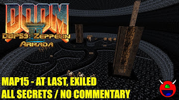 Doom 2: DBP59: Zeppelin Armada - MAP15 At Last, Exiled - All Secrets No Commentary