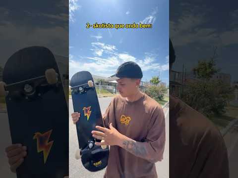 DIFERENTES COISAS QUE SKATISTA IDENTIFICA NA HORA #shorts