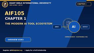 AIF105 Chapter 1: The Modern AI Tool Ecosystem | HBIU