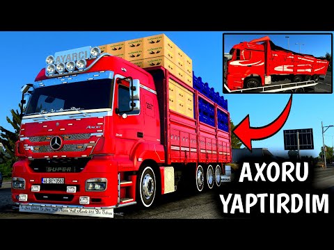KAMYONU YAPTIRDIM | JET AXOR ETS 2 MP MOD