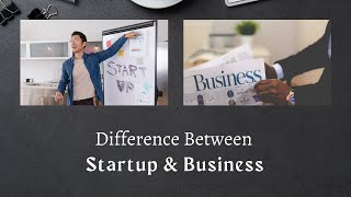 Difference Between Startup and Business | Startup or Start a Business? The Difference Explained Net Worth