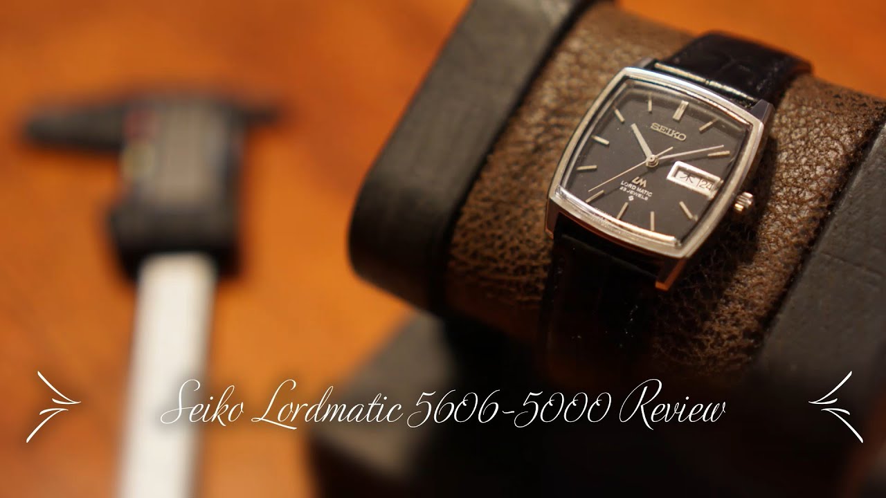 Mini Seiko Collection (Part 1) - Seiko Lord Matic 5606-5000, the last of  the Suwa-Seikosha darlings - YouTube