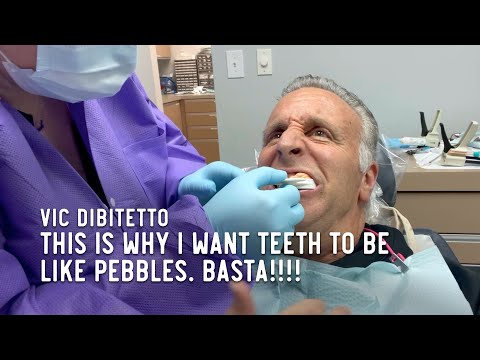 This is why I want teeth to be like pebbles. Basta!!!!