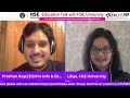 Live Education Talk with HSE University, Russia