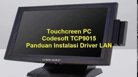TCP9015   instalasi driver LAN