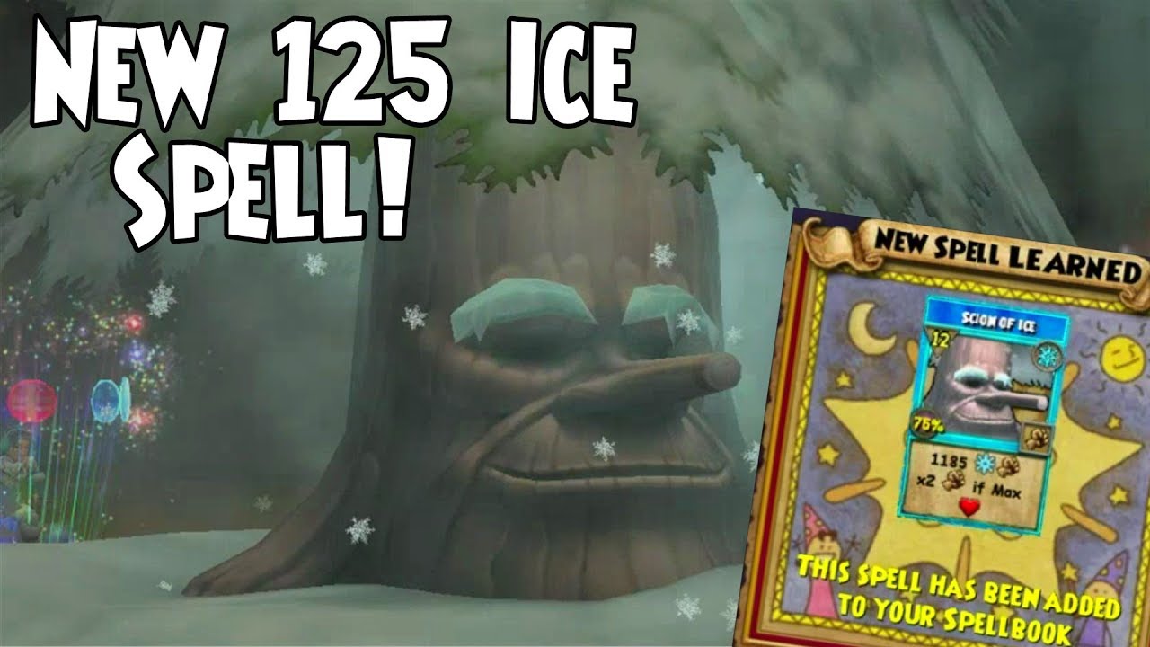 Wizard101 - New 125 Ice Spell! (Updates)
