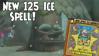 Wizard101 - New 125 Ice Spell! (Updates)