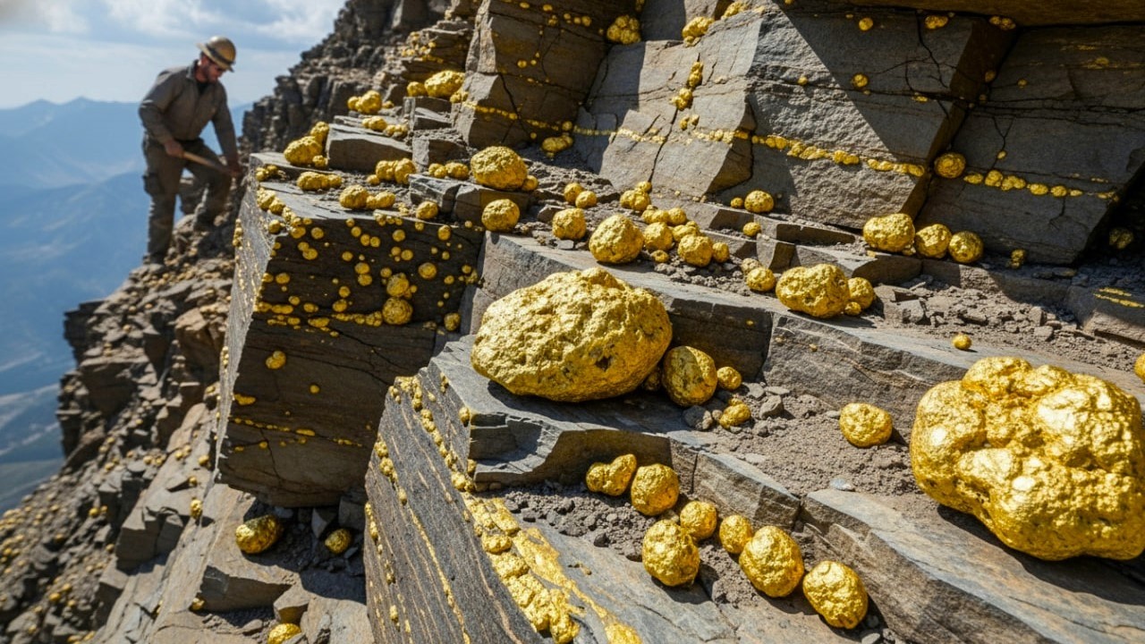 Treasure Hunt for BIG GOLD NUGGETS - Prospecting in the Wild