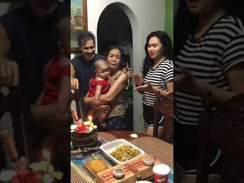 Candle Blowing-My Grandma’s