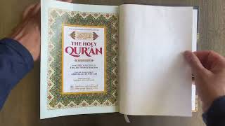 Kaba Cover Holy Quran with Roman Pronunciation book intro