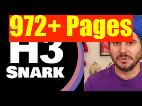 Ethan Klein Vs H3Snark 972 Pages Of Snark Is Incredible