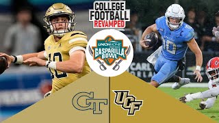2022 Gasparilla Bowl Simulation - Georgia Tech vs UCF