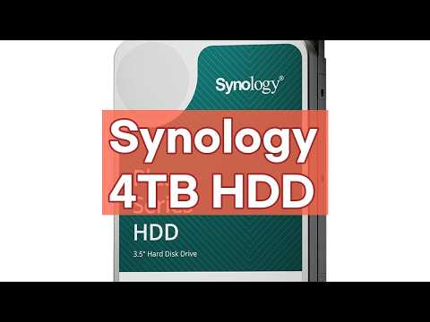 시놀로지 NAS Plus 시리즈 4TB HDD (HAT3300-4T) 개봉 및 설치 가이드