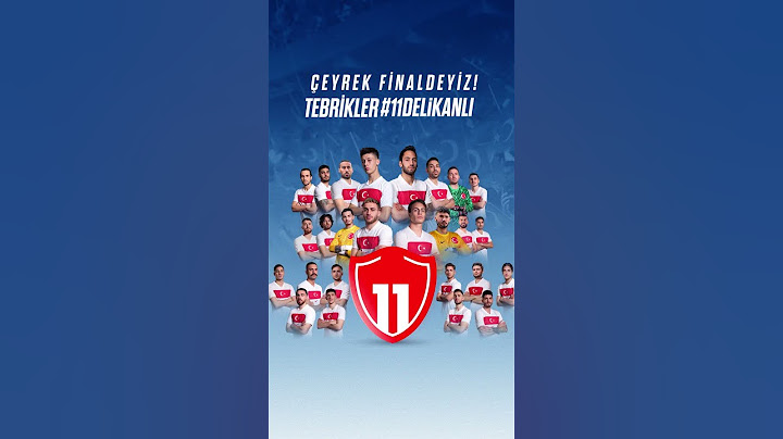 ÇEYREK FİNALDEYİZ! 🤩