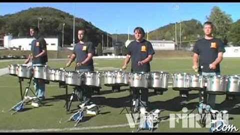 Ex #4: "Accented 16ths" - Ensemble Demonstration / Marching Percussion 101