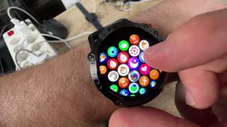 LIGE Men&#39;s Smartwatch with Phone Function with 1.43 Inch AMOLED Touchscreen Unboxing &amp; instructions