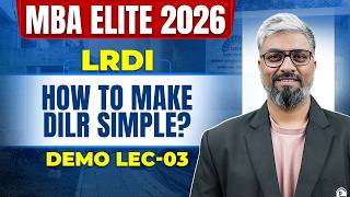 How to make DILR simple for CAT 2026 | LRDI Free Demo Class | MBA ELITE 2026