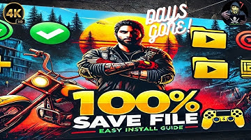🎮 Days Gone Save Game File Install & Location Tutorial 🔧Complete tutorial 🔧modsgamer77