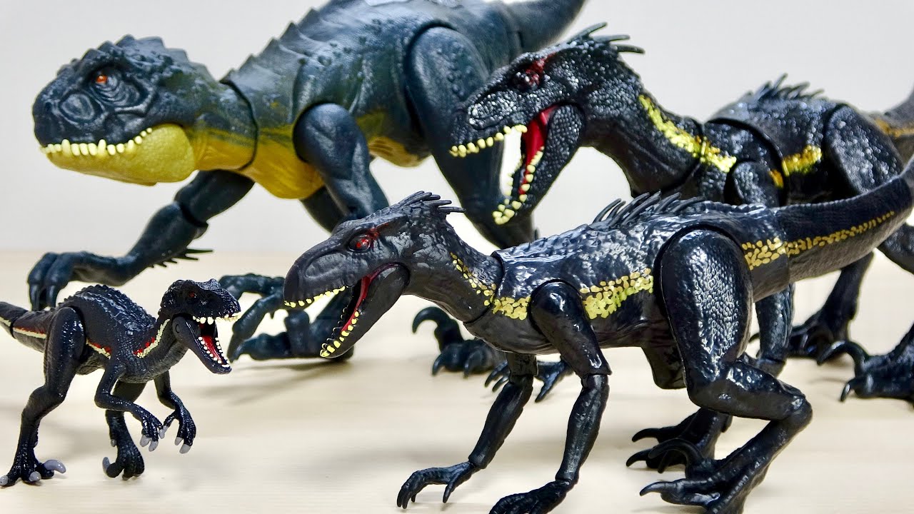 The mystery brand Jurassic World Indoraptor figures were made a bit better