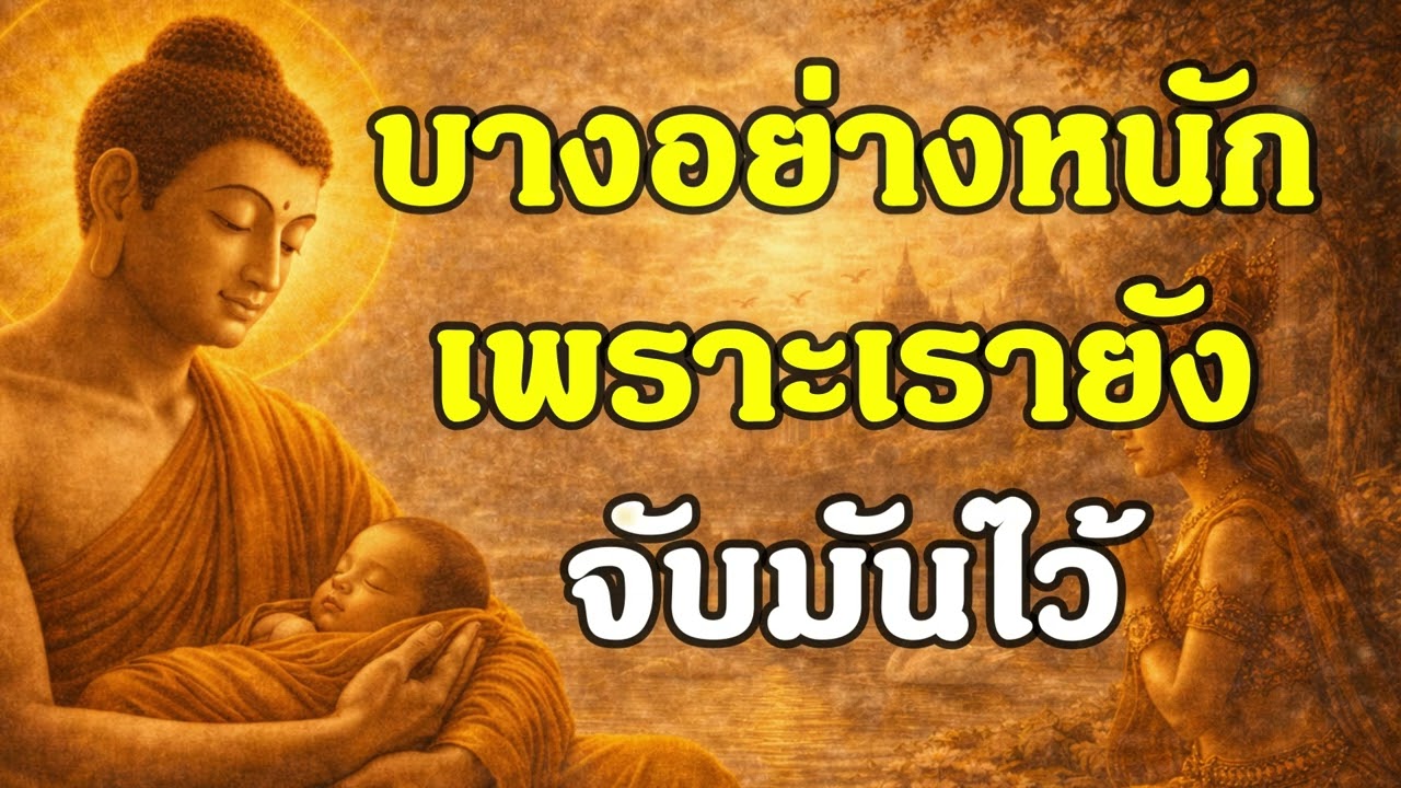 บางอย่างหนัก เพราะเรายังจับมันไว้ | ฟังธรรมพุทธ | Ep.36