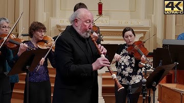 J.S.Bach - Arioso from Cantata 156 (Sinfonia); Marc Schachman, baroque oboe, Voices of Music 4K