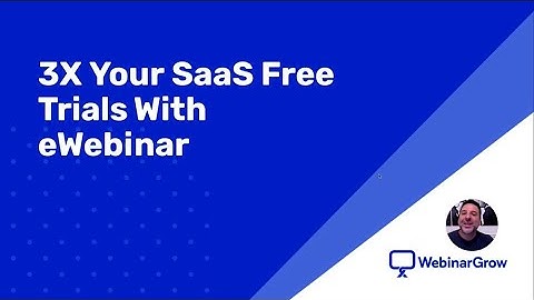Automated Webinar Template from eWebinar: SaaS Sales Product Demo (by Kris Sharma of WebinarGrow)