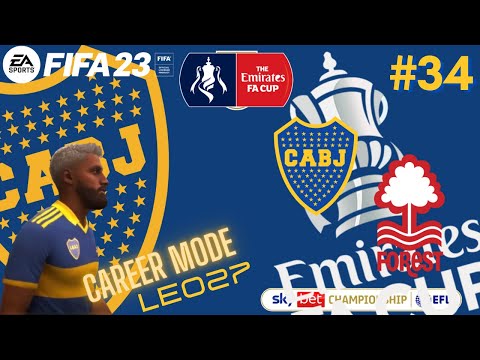 88slotdewa x arenaqq - Boca Juniors vs Nottingham Forest | Emirates FA Cup | Leo27 | FIFA 23 | #34 Career Mode
