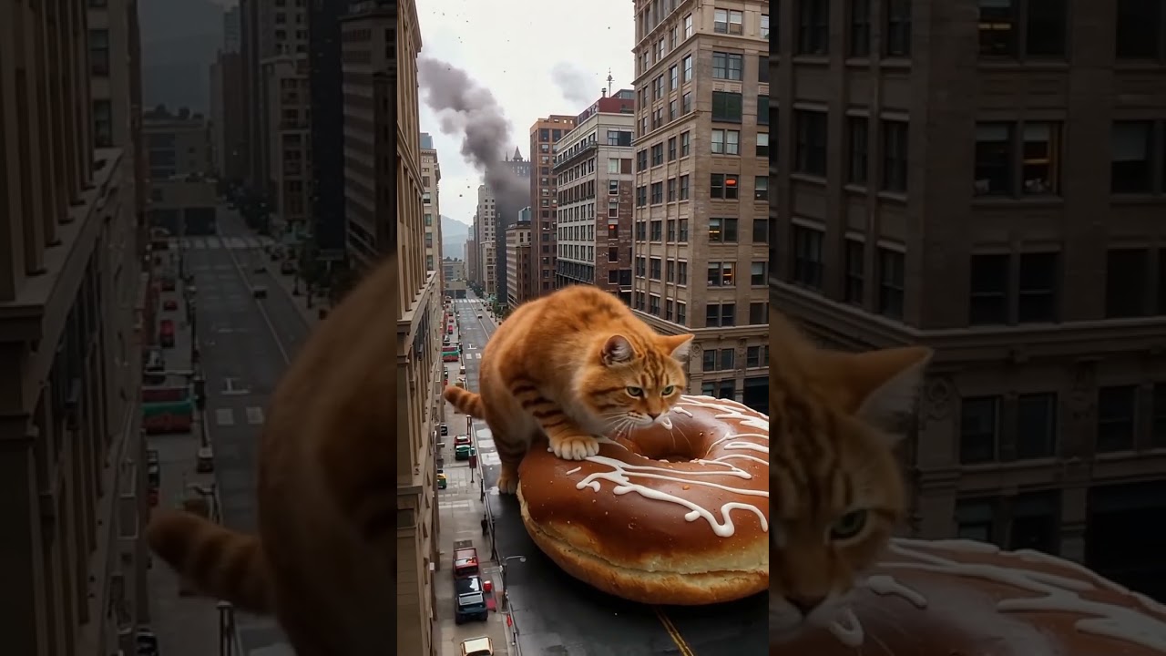 Giant Cat's Tasty Destruction Adventure!