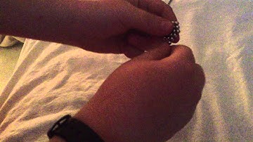 easy and cool hexagon out of Bucky Balls!!!