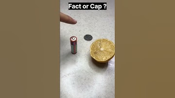 *Craziest Magic*Super Coin Lemon Battery Trick😱 #shorts #viral
