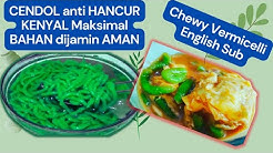 Cendol Anti Hancur, Kenyal Maksimal (Making Chewy Vermicelli)English Sub - Durasi: 3.37. Cendol Anti Hancur, Kenyal Maksimal (Making Chewy Vermicelli)English Sub - Durasi: 3.37.