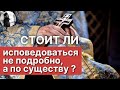 Стоит ли исповедоваться не подробно а по существу ? Максим Каскун