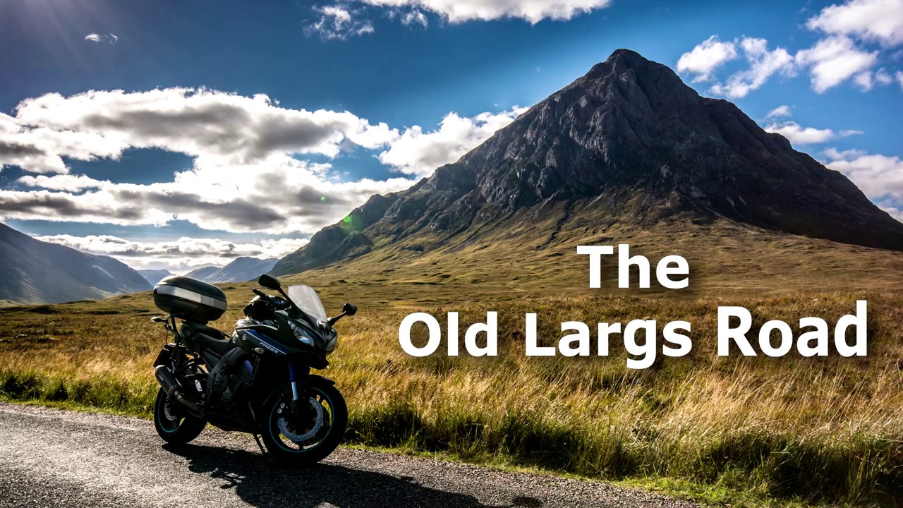 Scotland by Motorcycle: The Old Largs Road (Closed)