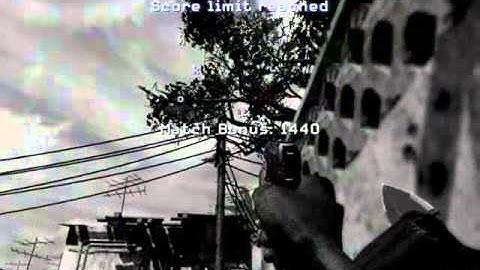 MW3 AON Across The Map Final Killcam Truck Bank on Mission