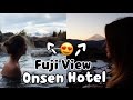 Best ONSEN with FUJI view in Japan! || Sam in Hakone