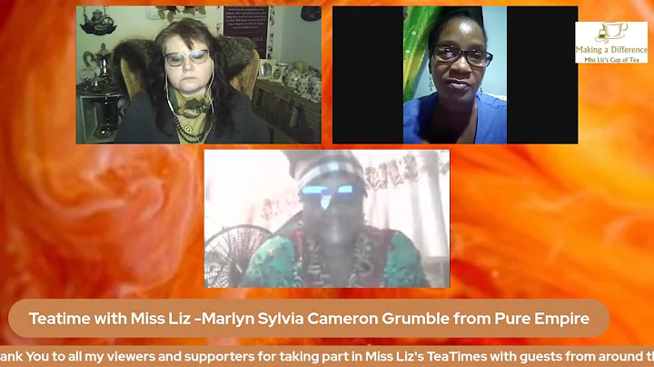 Teatime with Miss Liz   Marlyn Sylvia Cameron   Em...