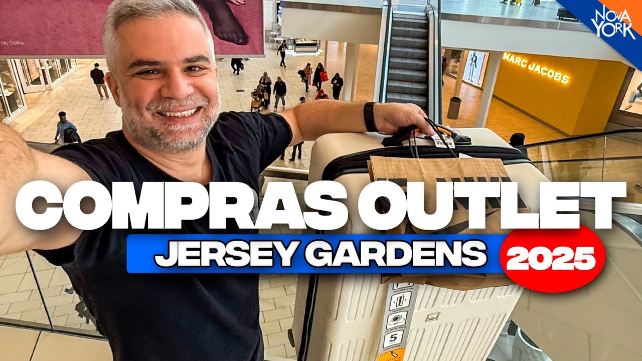 Como é o OUTLET JERSEY GARDENS próximo de Nova York