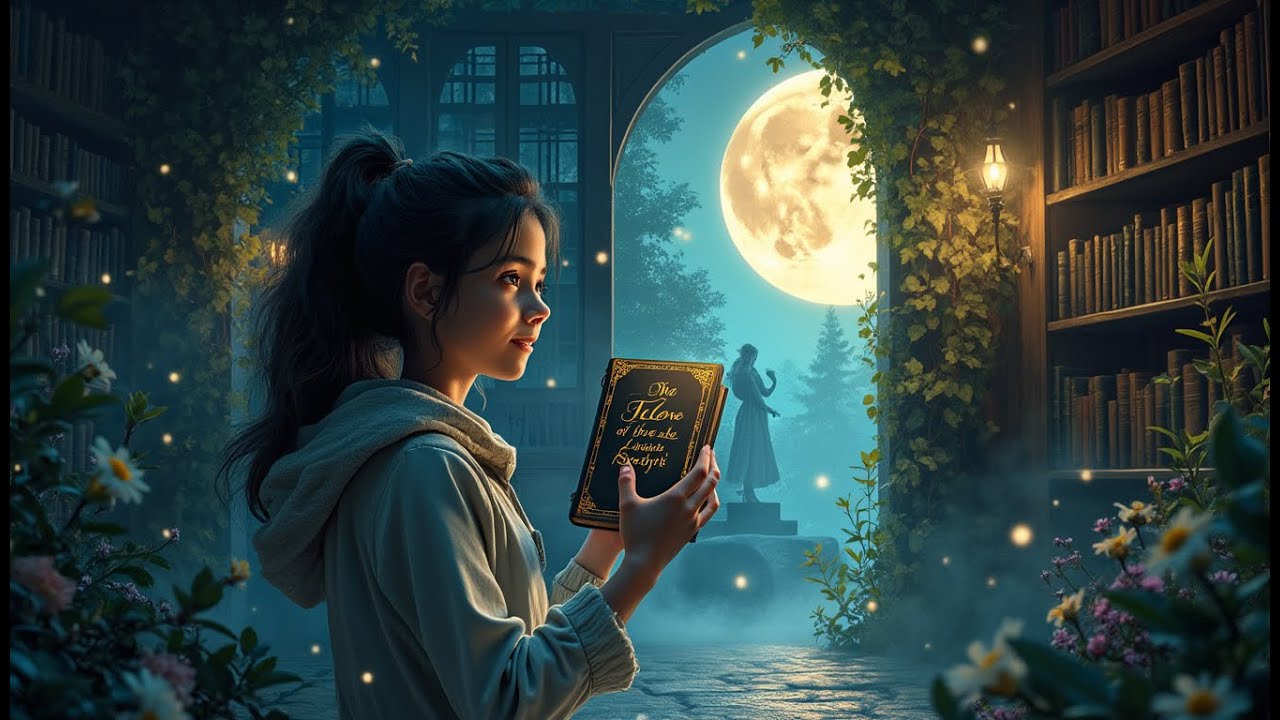 19. Magic in Moonlit Library | Teen's Adventure #library #fantasy # ...