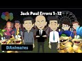 Jack Paul Errors 1 - 12