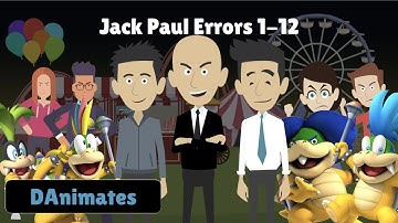 Jack Paul Errors 1 - 12
