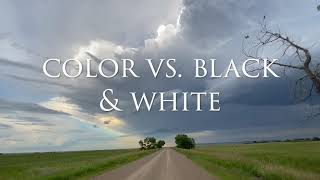 Decoding the Color vs Black and White photo question.