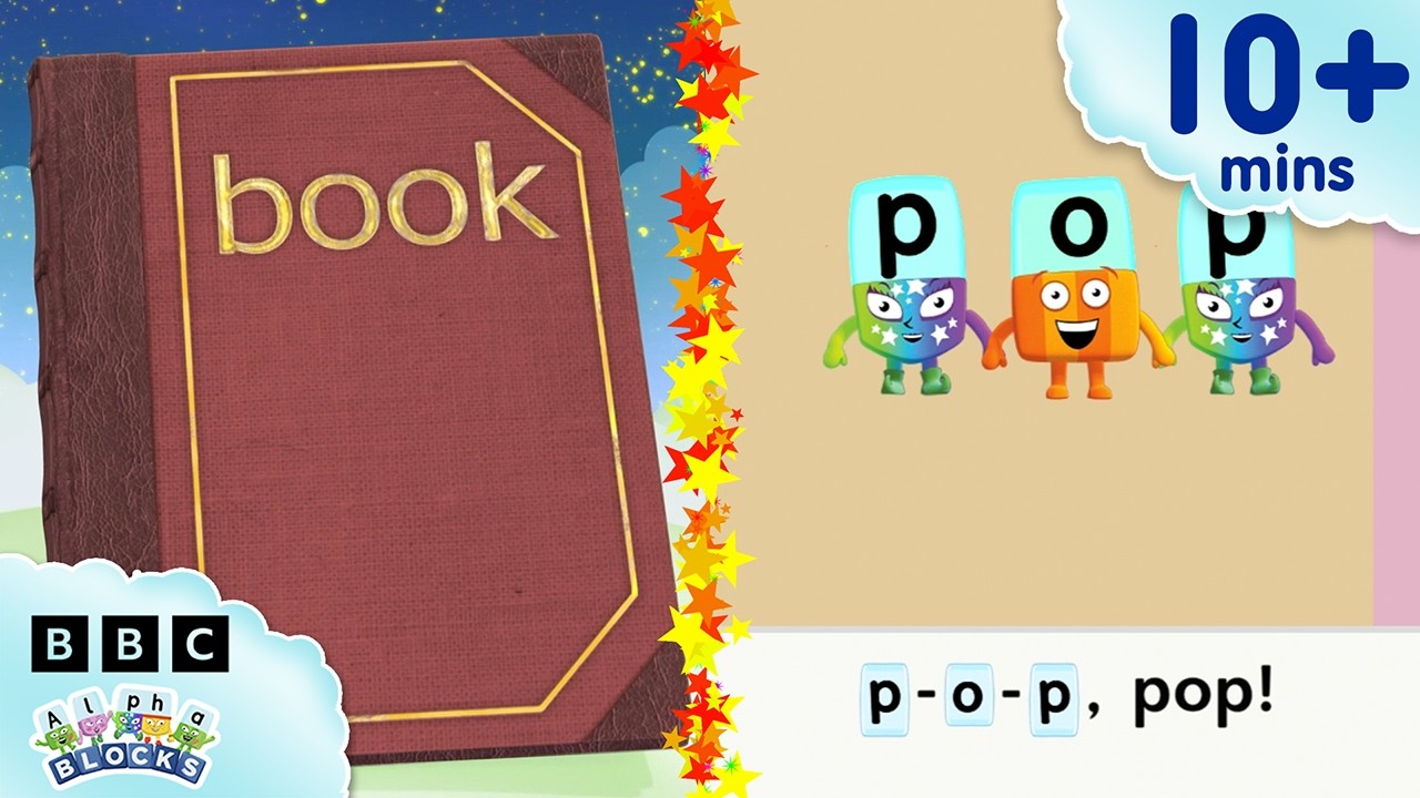Learn to Read! E-books for Kids | Learn to Read and Spell for Kids Compilation | Alphablocks